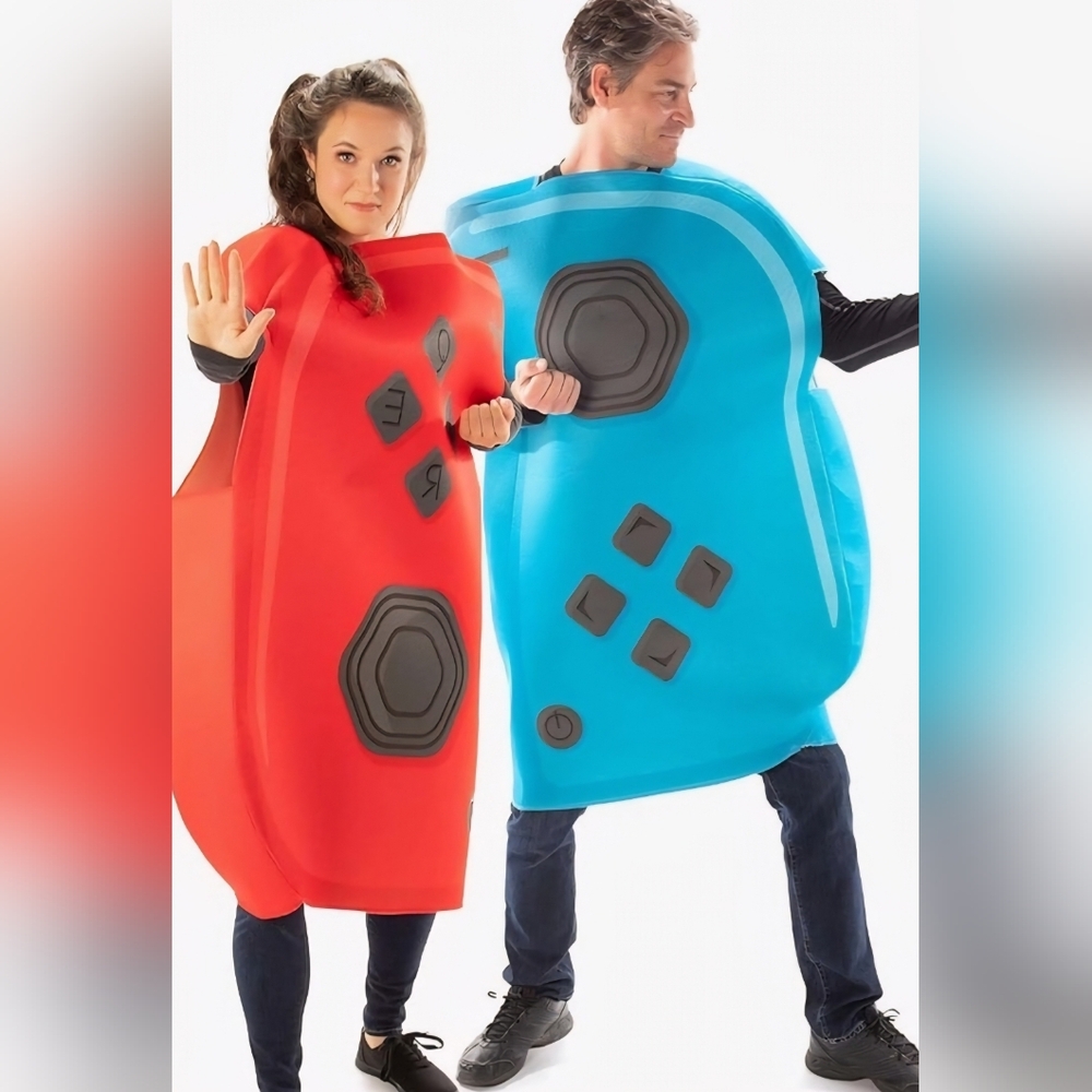 Halloween Costumes Adult Couples Nintendo Switch Gaming